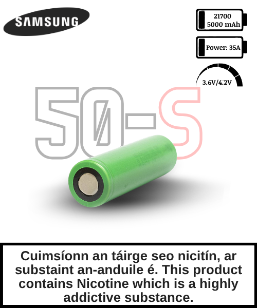 Samsung - 50S 21700 Battery