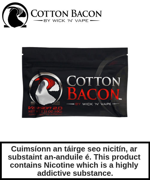 Wick 'N' Vape - Cotton Bacon