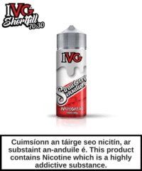 IVG Shortfill - Strawberry Sensation 100ml