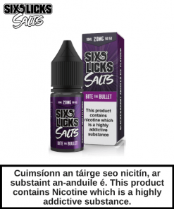 Six Licks - Bite The Bullet Nic Salt