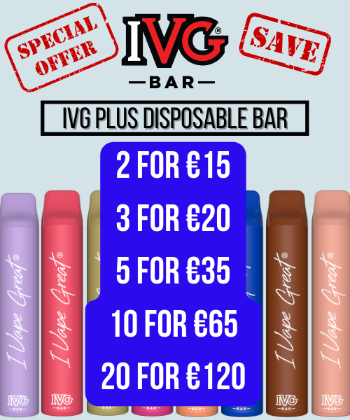 IVG plus bar special offer