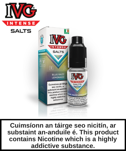 IVG Intense Salt - Blue Razz Lemonade 10ml