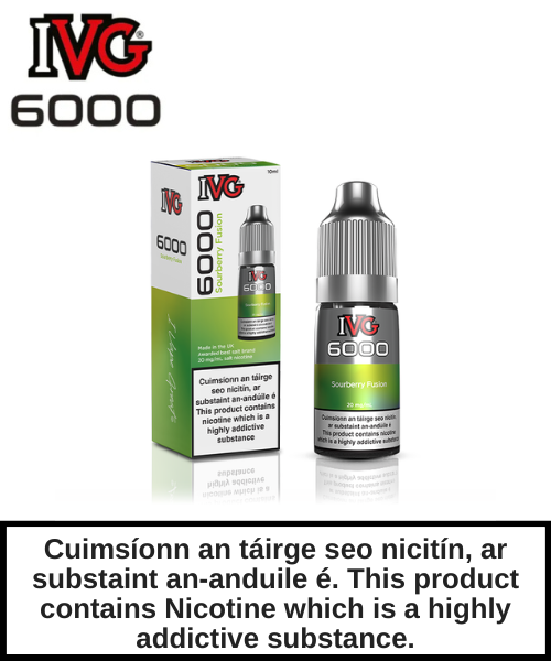 IVG 6000 Salt - Sourberry Fusion 10ml