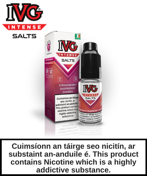 IVG Intense Salt - Strawberry Raspberry Cherry 10ml