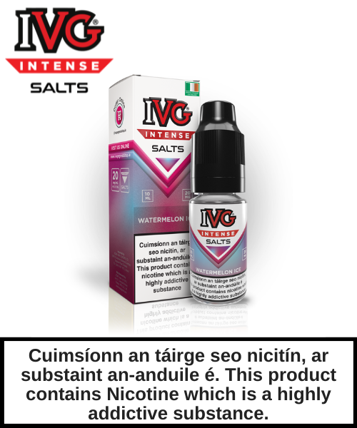 IVG Intense Salt - Watermelon Ice 10ml