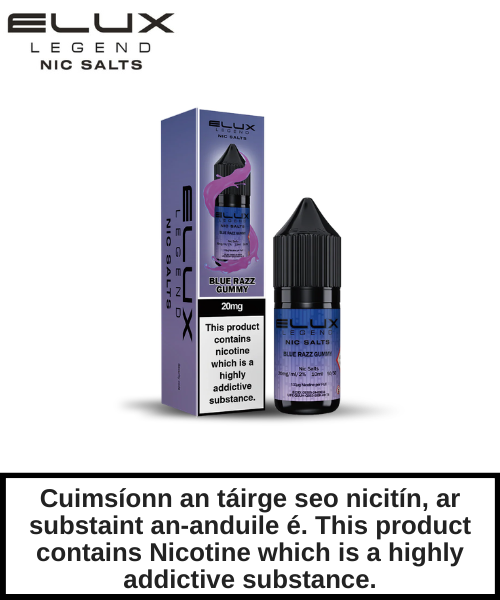 Elux Salt - Blue Razz Gummy 10ml