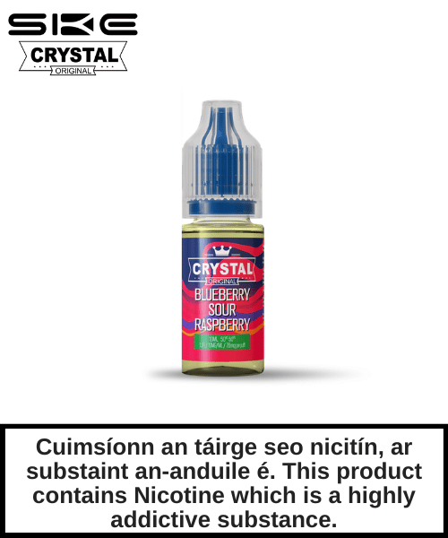 Ske Crystal - Blueberry Sour Raspberry Nic Salt 10ml