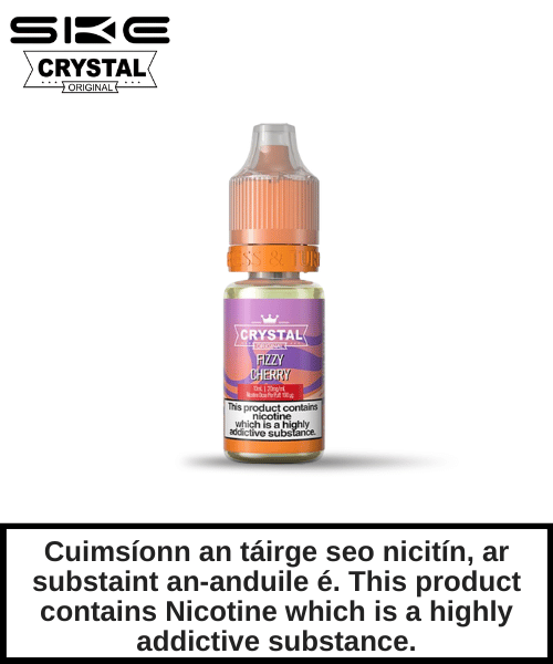 Ske Crystal - Fizzy Cherry Nic Salt 10ml