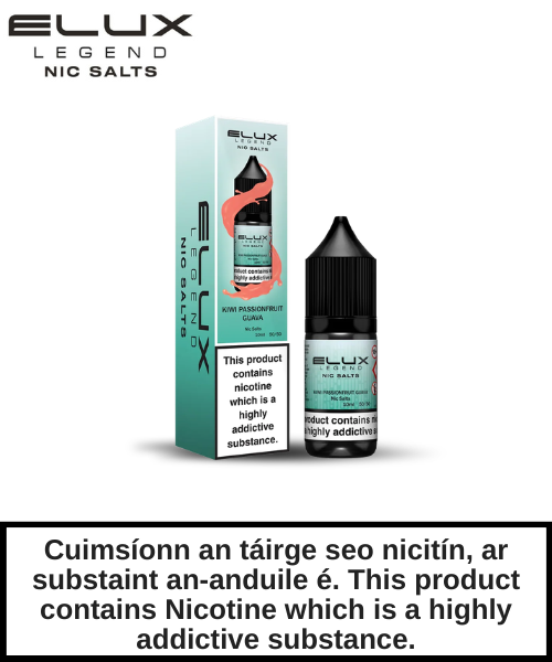 Elux Salt - Kiwi Passionfruit Guava 10ml