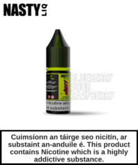 Nasty Liq Salt - Blueberry Sour Raspberry 10ml