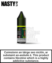 Nasty Liq Salt - Kiwi Passion Fruit Guava 10ml