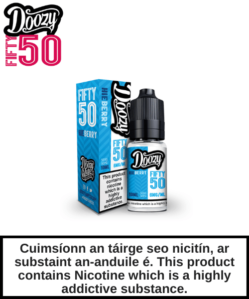 Doozy 50/50 - Hieberry 10ml