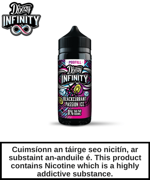 Pod Fill Doozy Infinity - Blackcurrant Passion Ice 100ml