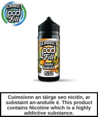 Doozy Seriously Pod Fill - Banana Mandarin 100ml
