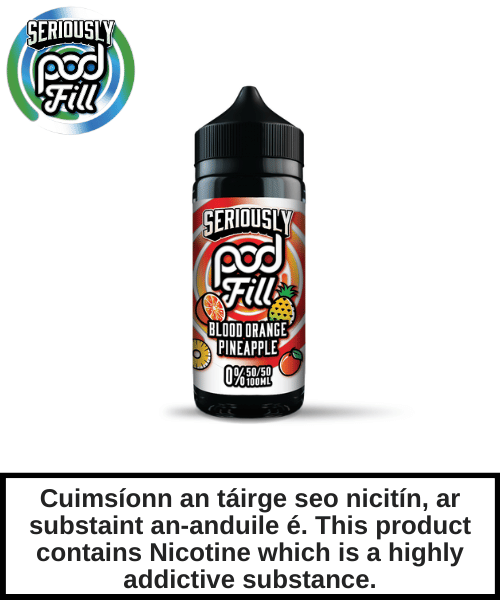 Doozy Seriously Pod Fill - Blood Orange Pineapple 100ml