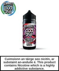 Doozy Seriously Pod Fill - Strawberry Raspberry 100ml