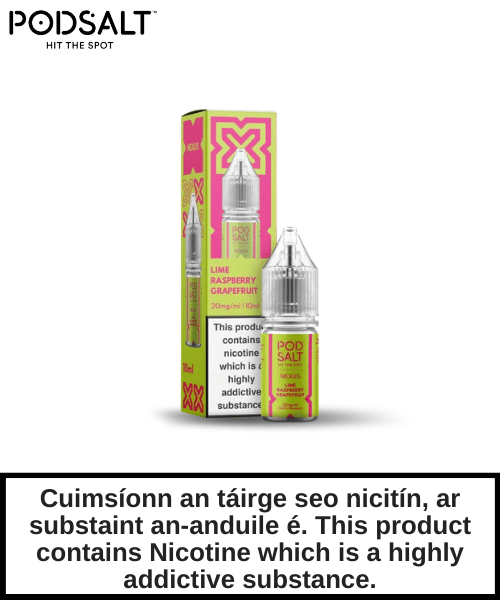 Pod Salt Nexus - Lime Raspberry Grapefruit 10ml