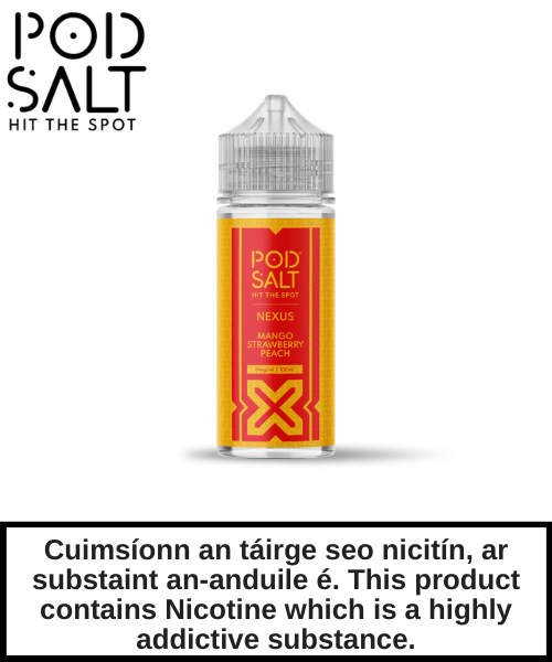 Pod Salt Nexus - Mango Strawberry Peach 100ml