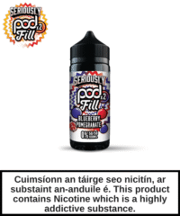Doozy Seriously Pod Fill x2 - Blueberry Pomegranate 100ml
