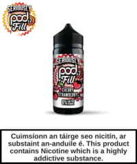 Doozy Seriously Pod Fill x2 - Cherry Strawberry 100ml