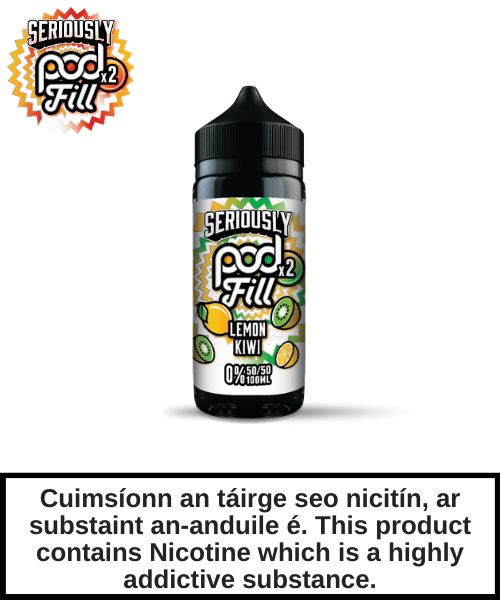 Doozy Seriously Pod Fill x2 - Lemon Kiwi 100ml