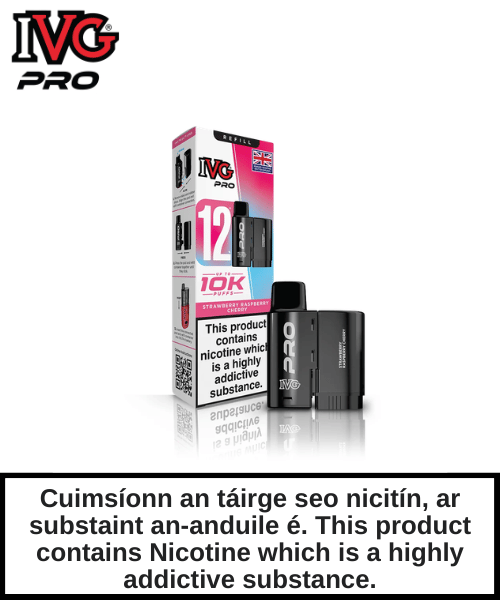 IVG PRO 12 Refill Pod - Strawberry Raspberry Cherry