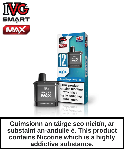 IVG Smart Max Refill Pod - Blue Raspberry Ice