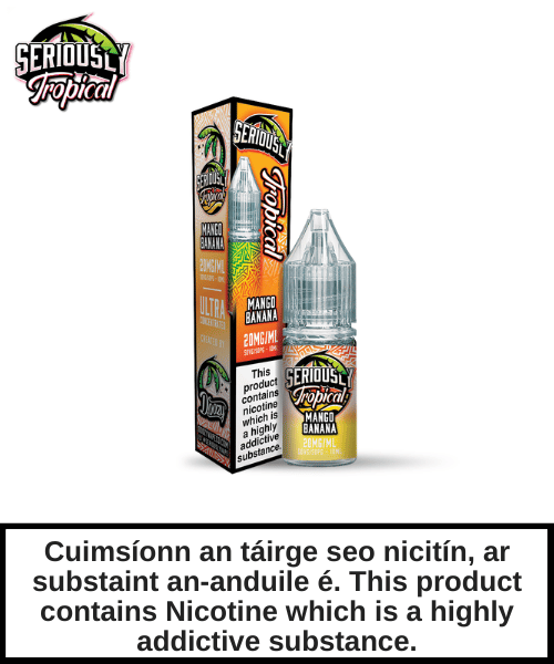 Seriously Tropical Salt - Mango Banana 10ml